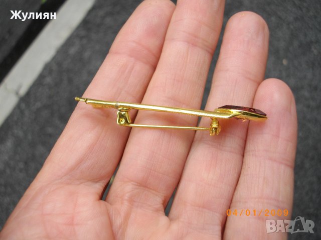 СТАРА БРОШКА, снимка 5 - Антикварни и старинни предмети - 37022462