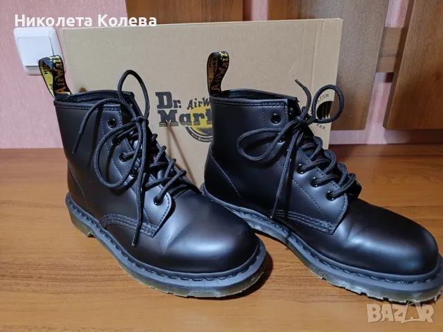 Черни кубинки Dr. Martens, снимка 2 - Други - 50241265