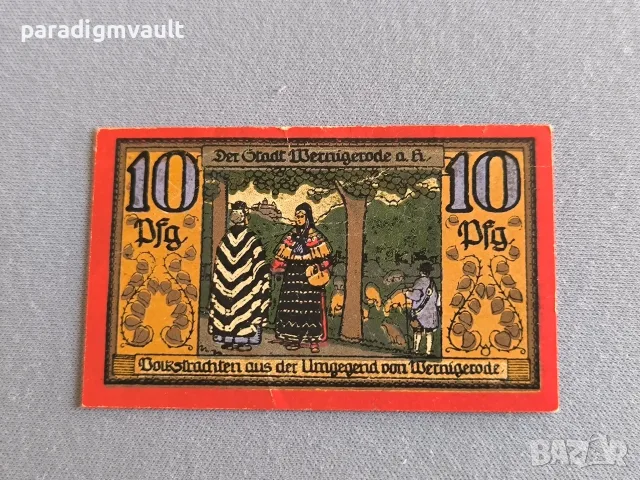 Банкнота - Германия - 10 пфенига (Вернигероде) | 1921г.