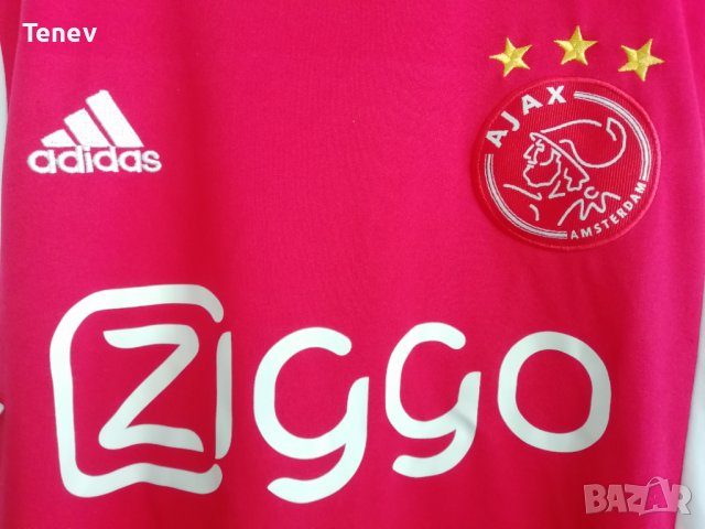 Ajax Amsterdam Justin Kluivert Adidas оригинална тениска фланелка , снимка 3 - Тениски - 39520254