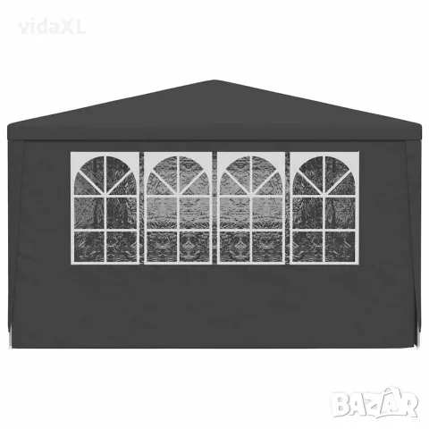 vidaXL Професионална парти шатра със стени 4x9 м антрацит 90 г/м², снимка 5 - Къмпинг мебели - 56147585