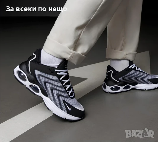 Nike Airmax TW Мъжки Маратонки С Кутия👟Мъжки Спортни Обувки Черно И Бяло Код SM-1, снимка 1