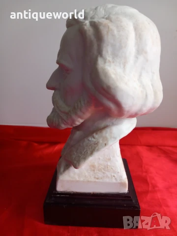  GOEBEL, Стара Скулптура на ВЕРДИ. Подписана, Статуетка, снимка 2 - Антикварни и старинни предмети - 51125058