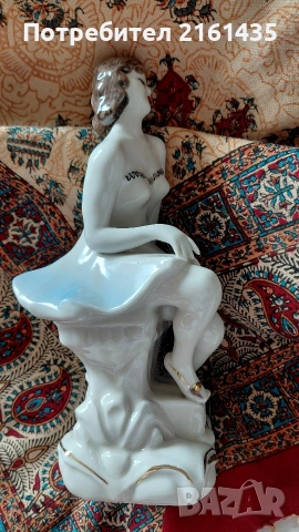 Българска порцеланова фигура. Доста рядка., снимка 5 - Антикварни и старинни предмети - 54075776