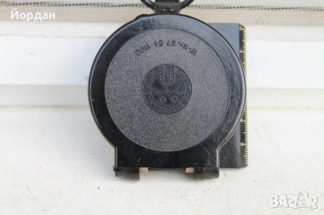 Немски военен компас от бакелит, снимка 3 - Антикварни и старинни предмети - 40644426