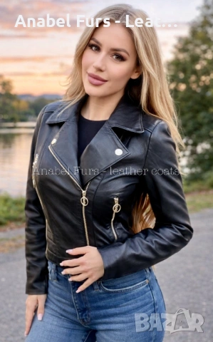 Дамски якета от естествена кожа, снимка 7 - Якета - 54057929