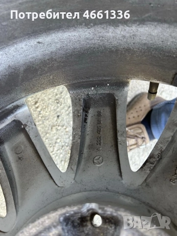 18 джанти с гуми Мерцедес  w222 w213 w205, снимка 3 - Гуми и джанти - 52618424