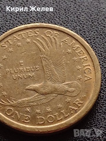 Монета 1 долар 2000г. САЩ Сакагавеа долар за КОЛЕКЦИЯ 37772, снимка 4 - Нумизматика и бонистика - 40767454