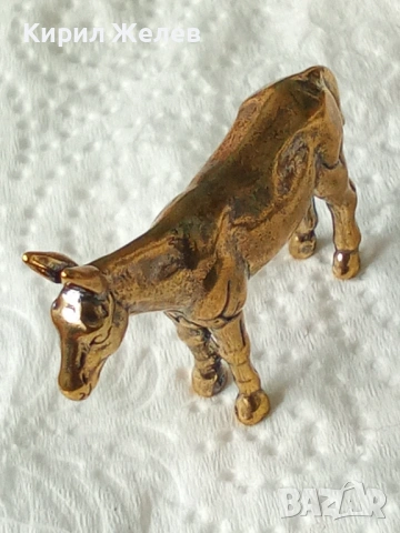 Бронзова фигурка на магаре 44634, снимка 7 - Колекции - 54173124