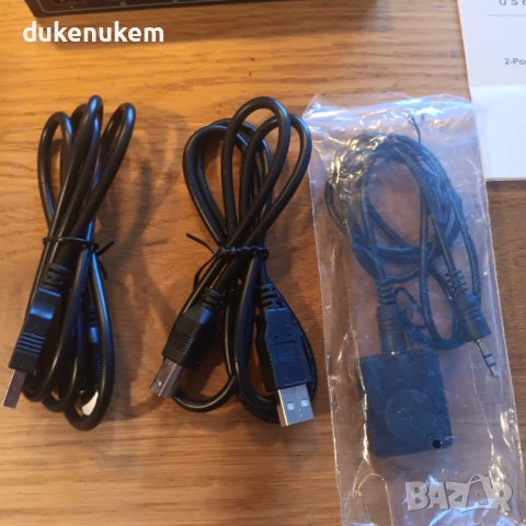 DisplayPort KVM суич 4K@60Hz – 2 компютъра към 1 монитор, снимка 11 - Други - 53083198