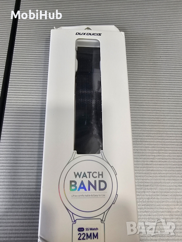 Метална каишка за Samsung Watch 22 mm, снимка 1 - Каишки за часовници - 44777108