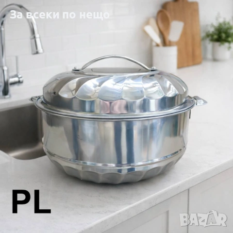 Промо пакет термо тенджери 5L и 7.5L ED-TTDD-9923 от неръждаема стомана Код P2104, снимка 3 - Съдове за готвене - 54042910