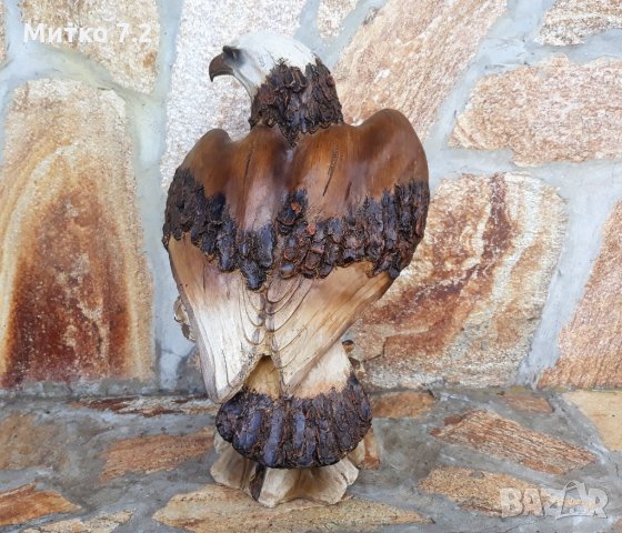 Декоративна фигура- Белоглав орел, снимка 2 - Статуетки - 33993501