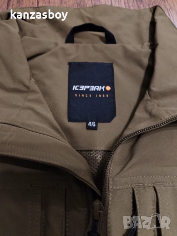 ICEPEAK 'BERGHEIM' - СТРЕЧ мултифункционален елек НОВ размер 46/С , снимка 9 - Якета - 52967908