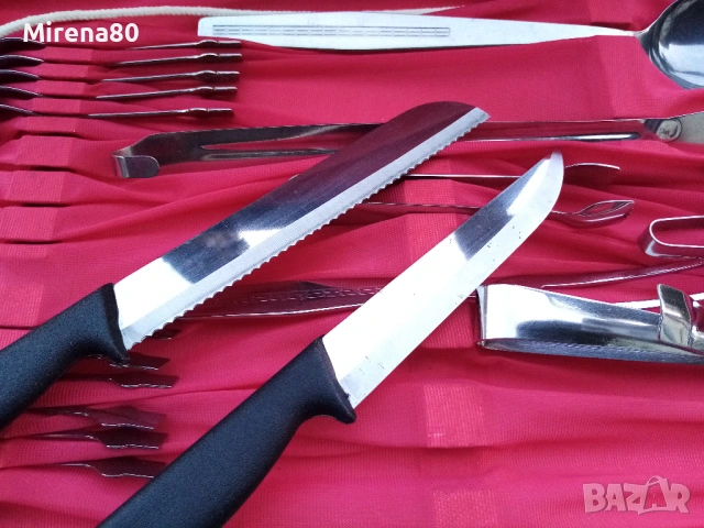 Комплект прибори ТЕРНА - В. Търново - 79 части - нови ! , снимка 3 - Прибори за хранене, готвене и сервиране - 54161440