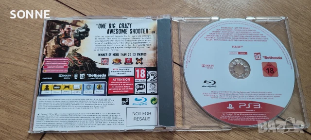 RAGE PS3 - Blu-Ray Disc /Видео игра, снимка 8 - Игри за PlayStation - 50594661