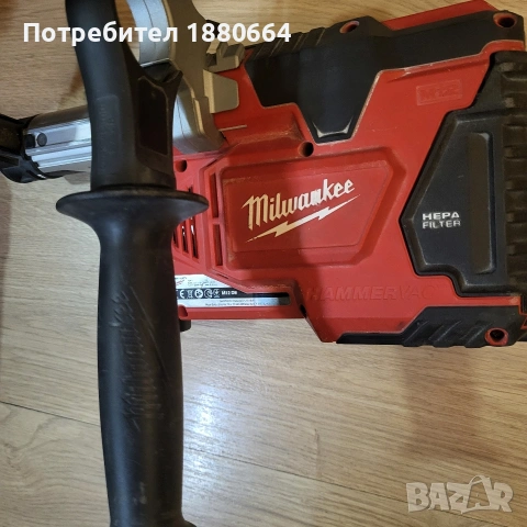 Прахоуловител (прахосмукачка) MILWAUKEE 12V, снимка 2 - Други инструменти - 54202799