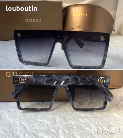 Gucci Дамски слънчеви очила Мъжки слънчеви очила УВ 400, снимка 1 - Слънчеви и диоптрични очила - 39178959