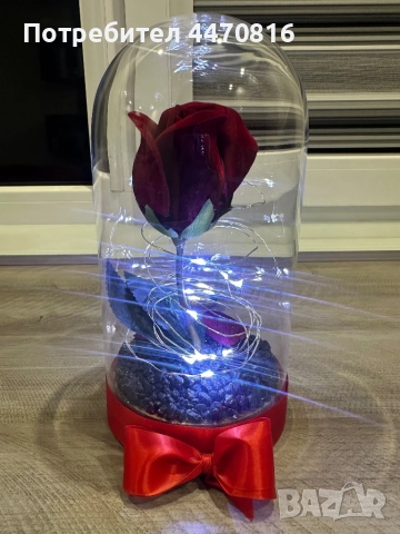 Вечна роза, снимка 4 - Романтични подаръци - 52924111