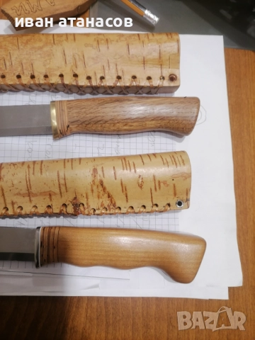 Нож с кания, снимка 2 - Ножове - 52839995