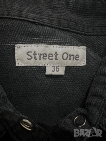 Черен Дънков Елек / 100% Памук Street One, снимка 2 - Потници - 54315022