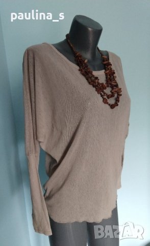 Мрежеста еластична блуза тип туника "Zara" / унисайз , снимка 2 - Туники - 36901939