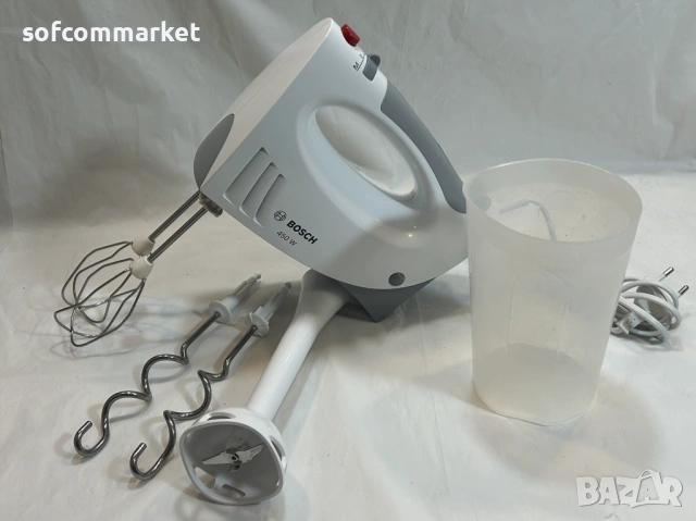 Миксер с пасатор Bosch MFQ3540 (450W) – Неразличим от нов + ГАРАНЦИЯ