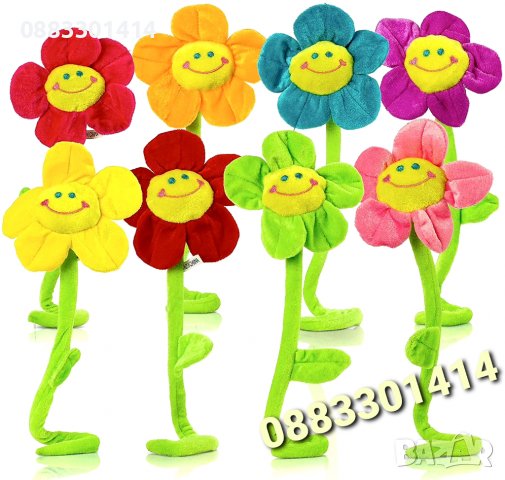 Плюшено цвете Плюшен букет цветя, снимка 4 - Плюшени играчки - 39799667