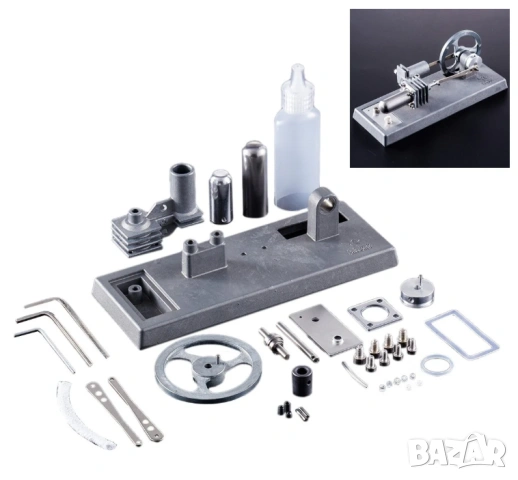 Stirling engine модел мини двигател – STEM, образователен, нов, снимка 2 - Други - 54216641