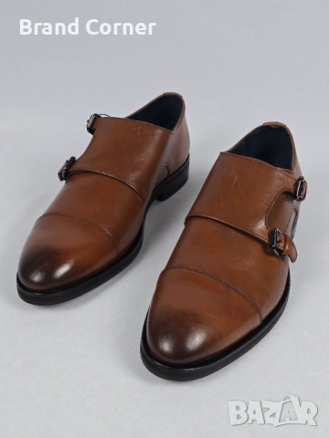 Оригинални кожени обувки JOOP! Pero Kleitos Monk – Естествена кожа 