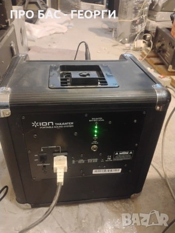 ION Tailgater Portable sound system. Качествена Озвучителна система- Кубе.  , снимка 3 - Аудиосистеми - 53362569