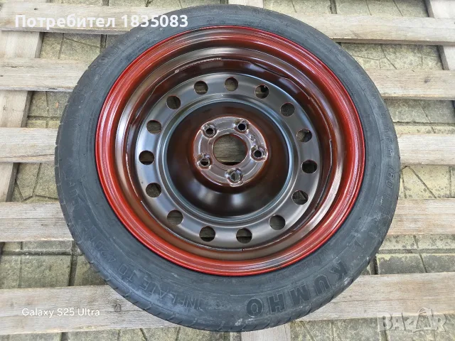 Резервна гума/патерица 17ка 5х114.3 Hyundai, Kia, снимка 2 - Гуми и джанти - 55783793