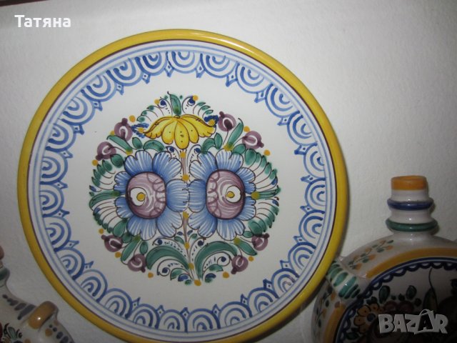 КЕРАМИКА - СТАРА  МАЙОЛИКА -ОТ ЧЕХИЯ  " HODOVIA "  , снимка 15 - Декорация за дома - 31864579