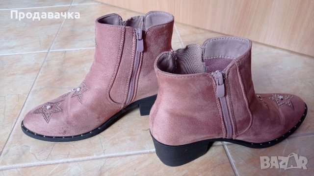 Велурени Боти , снимка 4 - Дамски боти - 37623894