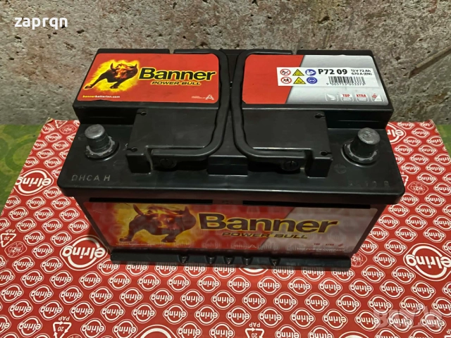 Aкумулатор Banner/Банер 72 амп/ч 670 А, снимка 2 - Аксесоари и консумативи - 52701783