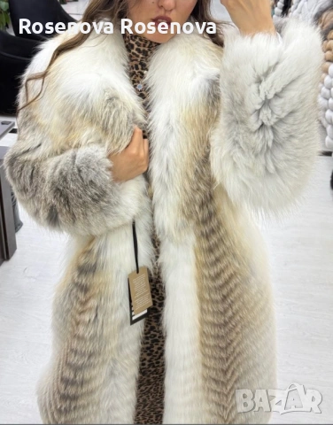 Естествено палто от лисица , снимка 4 - Палта, манта - 53012319