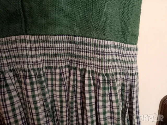 Дамска рокля ( сукман) в алпийски стил, памук , снимка 5 - Сукмани - 47590886