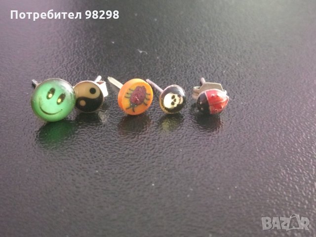 Пиърсинг за език вежда, флеш 6 мм, висулки, обеци, значки, фиби всичко общо 15 лв, снимка 11 - Други - 35158022