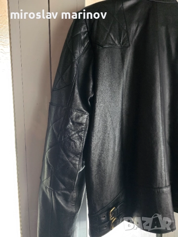 Продавам мъжко кожено яке , снимка 6 - Якета - 52788892