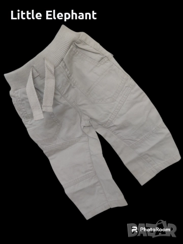 Спортен кафяв панталон за 9-12 мес момченце с връзки,Англия/нов