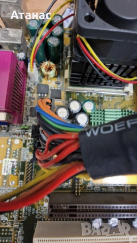 ASUS CUSL2  Socket 370 + Celeron 633Mhz BOX + 128 SDR RAM, снимка 5 - Дънни платки - 52065033