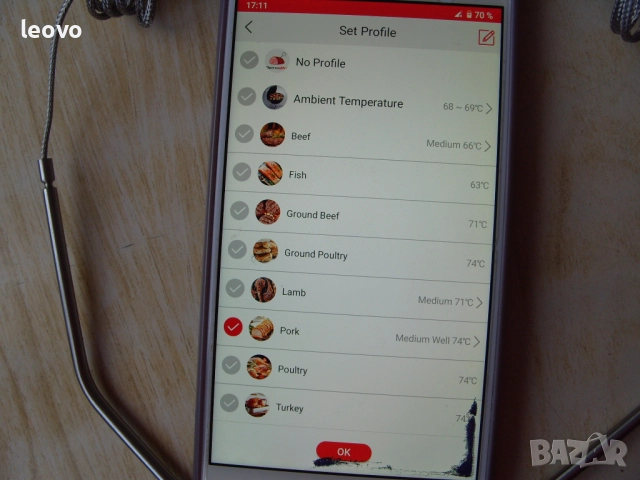 ThermoPro TP902 – Bluetooth термометър за месо и барбекю, снимка 13 - Други - 52645734