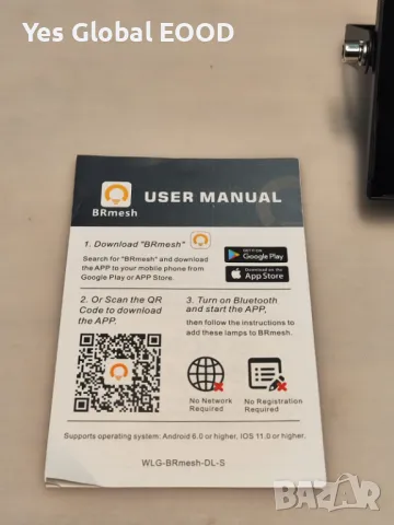 DUSKTEC 30W RGB LED Прожектор с Bluetooth управление, IP66, снимка 3 - Лед осветление - 48850772