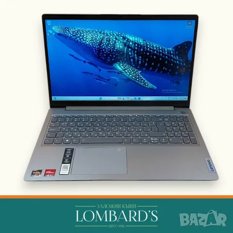 Лаптоп Lenovo Ideapad 3 Ryzen 5 5500 SSD:256GB RAM:12GB, N: 44150998