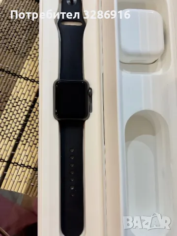 Apple Watch 38mm Space Gray, снимка 5 - Смарт гривни - 47412506