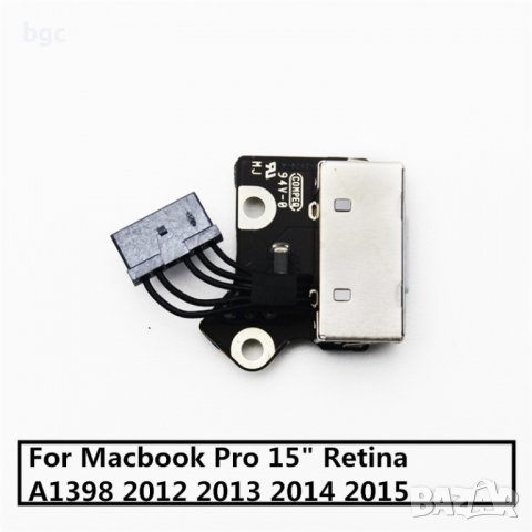 DC Jack ЖАК Букса за Macbook Air Pro A1342 A1502 A1425 A1398 A1278 A1286 A1465 A1466, снимка 4 - Лаптоп аксесоари - 38636553