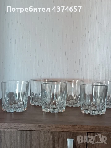 Стъклени чаши за уиски 