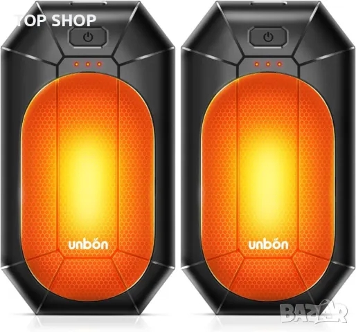 Акумулаторни електрически грейки за ръце UNBON- 2 бр. Powerbank, снимка 3 - Външни батерии - 49156836