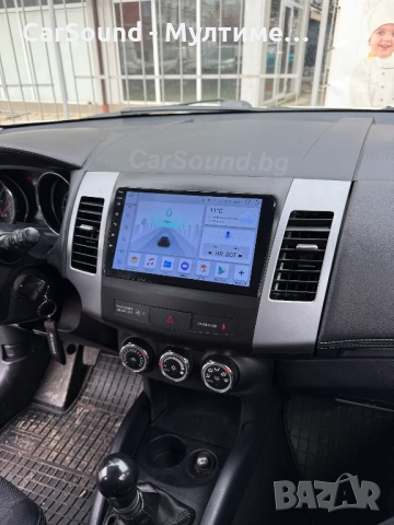 Peugeot 4007 - 9" Android 15 Мултимедия Пежо 4007 CarPlay Навигация Андроид