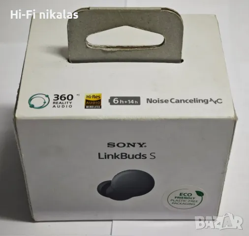 стерео безжични блутут слушалки SONY LinkBuds S WF-LS900N/BC , снимка 1